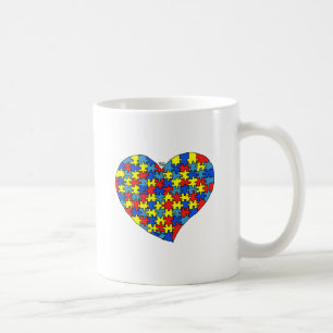 Autism Heart Coffee Mug