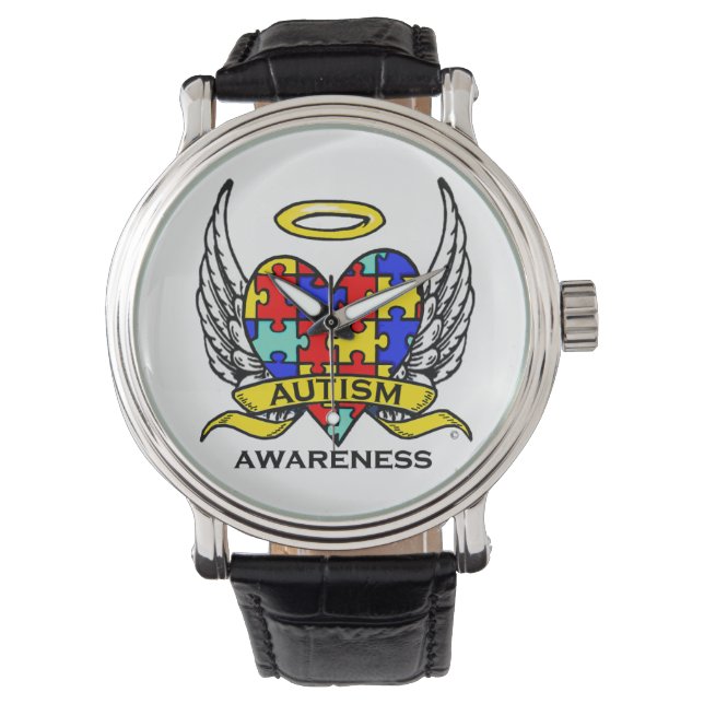 Autism Heart of Love Watch (Front)
