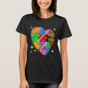 Autism Heart Puzzle World Autism Awareness Day 202 T-Shirt