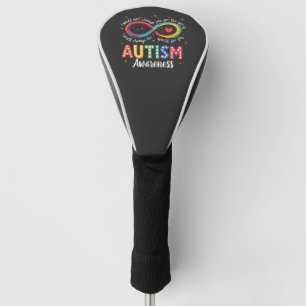 Autism Infinity Symbol Autism Awareness Month Golf Head Cover