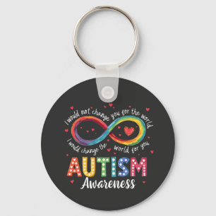 Autism Infinity Symbol Autism Awareness Month Key Ring