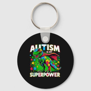 Autism Is My Superpower Autism Awareness Key Ring