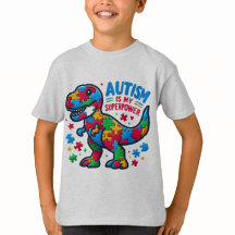 Autism Is My Superpower Kids' T-Shirt