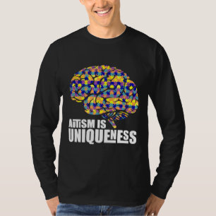 Autism Is Uniqueness Autistic Neurodiversity Asper T-Shirt