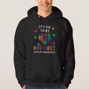 Autism It X27 S Ok To Be Different Hoodie