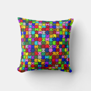 Autism jigsaw cushion