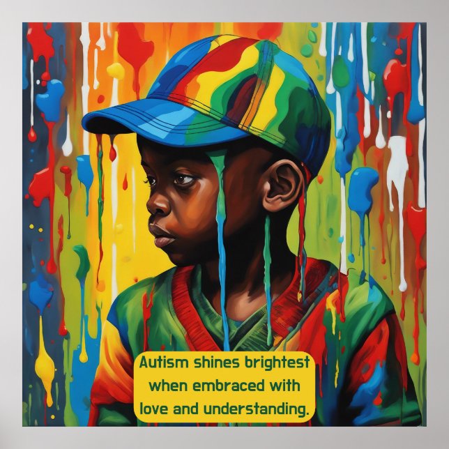 Autism- Keep or design your own  Poster (Front)