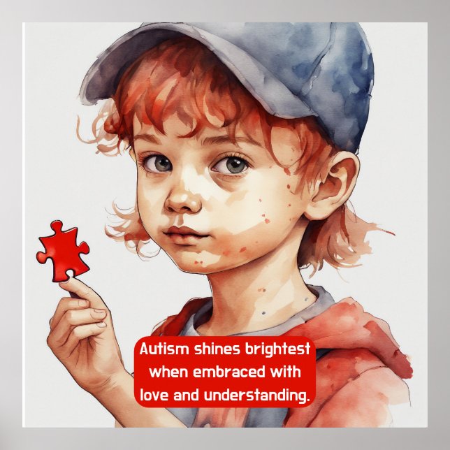 Autism- Keep or design your own  Poster (Front)