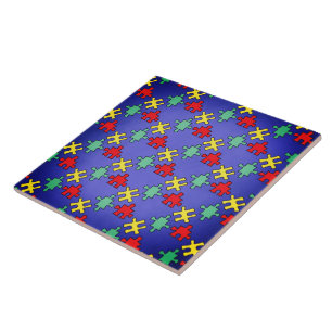 Autism - Keep this design or create your own Ceramic Tile
