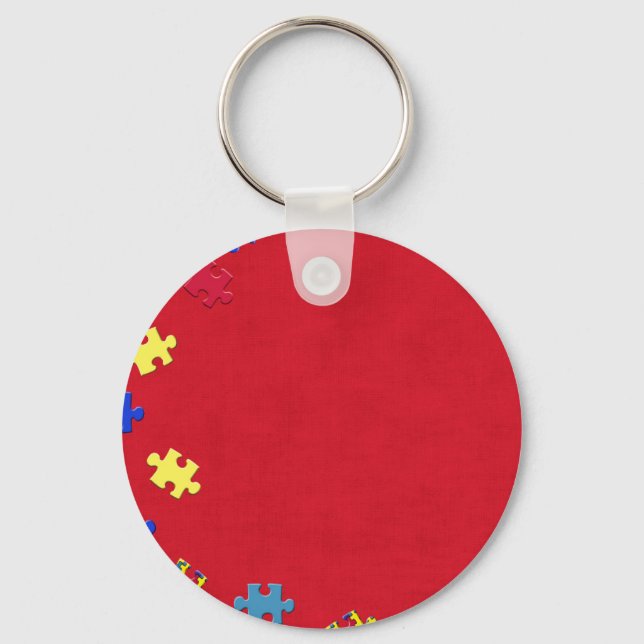 Autism Key Ring (Front)