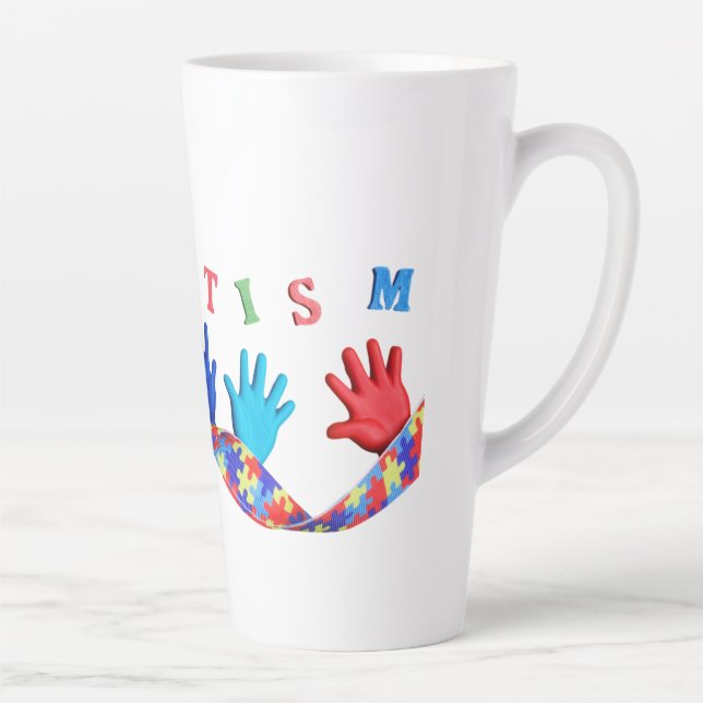 Autism Latte Mug (Right)