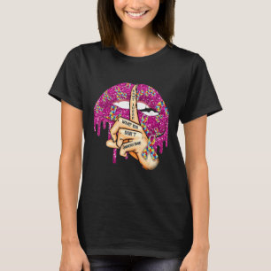 Autism Lips Don't Judge What You Don't Understand  T-Shirt