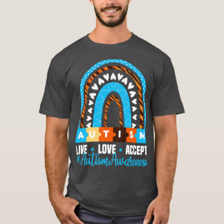 autism live love accept T-Shirt