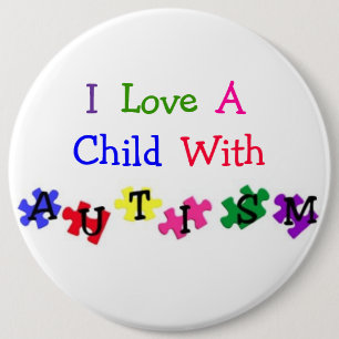 "Autism Love" Button