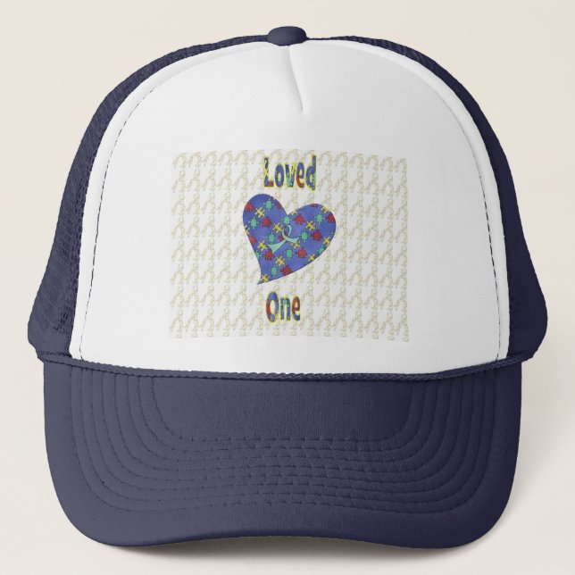 Autism - Loved one Trucker Hat (Front)