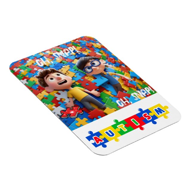 Autism Magnet (Right Side)