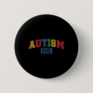 Autism Mama Autism Awareness Acceptance Gift 6 Cm Round Badge