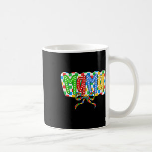 Autism Mama Mum Coquette Bow Autism Awareness Auti Coffee Mug