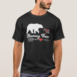 Autism Mamey Bear Puzzle Autism Awareness Autistic T-Shirt