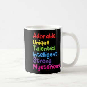 Autism Meaning Awareness Shirt Autistic Gift Intel Coffee Mug