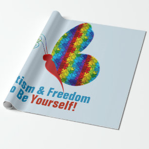 Autism Media: Matte Wrapping Paper