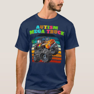 autism mega truck autism 5 T-Shirt