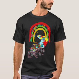Autism Mega Truck  Love Truck T-Shirt