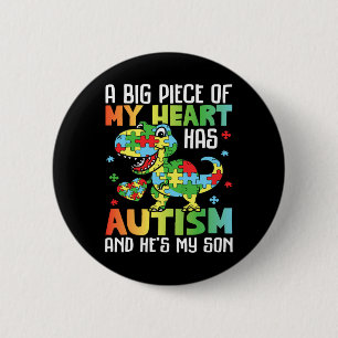Autism Mom1 6 Cm Round Badge