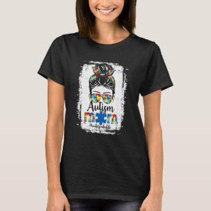 Autism Mom Life Autism Awareness Month Mama Autist T-Shirt