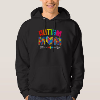 Autism Mom Mother s Day Women Autism Awareness Mon Hoodie