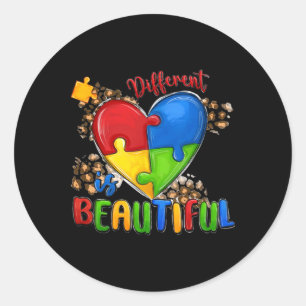 Autism Month World Autism Awareness Day 2025 10 Classic Round Sticker