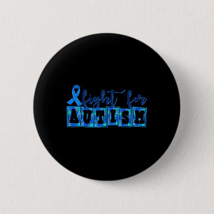 Autism Month World Autism Awareness Day 2025 15  6 Cm Round Badge