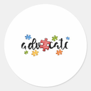 Autism Month World Autism Awareness Day 2025 2 Classic Round Sticker
