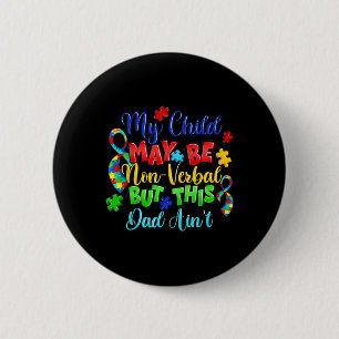 Autism Month World Autism Awareness Day 2025 5 6 Cm Round Badge