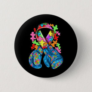 Autism Month World Autism Awareness Day 2025 7  6 Cm Round Badge