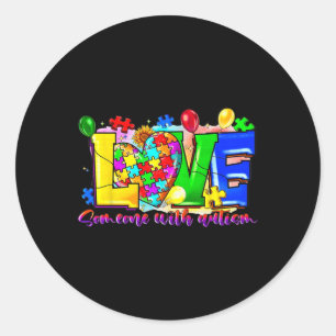 Autism Month World Autism Awareness Day 2025 8 Classic Round Sticker