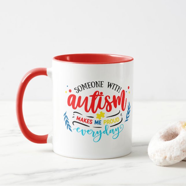 Autism Mug (With Donut)