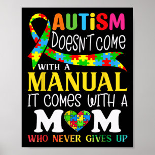 Autism Mum Autism Awareness 2025 Doesn't Come With Poster