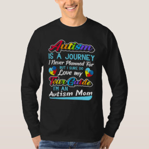Autism Mum Autism Awareness Autism Is A Journey T-Shirt
