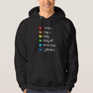 Autism Mum Autism Awareness Autistic Boys Girls Hoodie