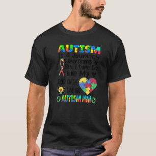 Autism Mum Autism Awareness Puzzle Autism Is A Jou T-Shirt