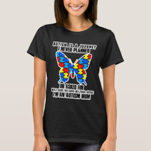 Autism Mum Autism Is A Journey Autistic Neurodiver T-Shirt