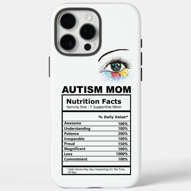 Autism Mum  Case-Mate iPhone Case (Back)