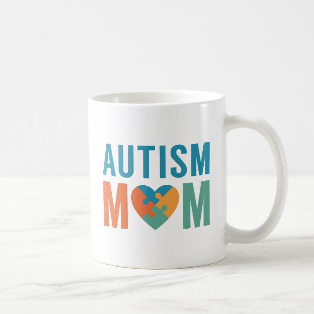 Autism Mum Coffee Mug (Right)