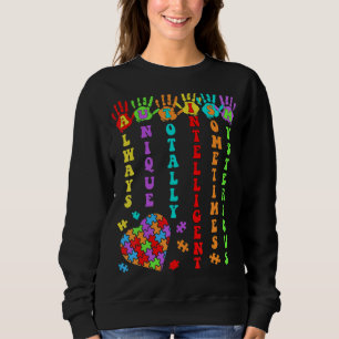 Autism Mum Dad Autism Awareness Autistic Kids Todd Sweatshirt