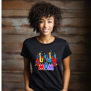 Autism Mum- Hands-Puzzle T-Shirt