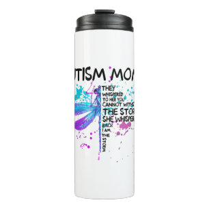 Autism Mum I Am The Storm Shirt, Dragonfly Shirt, Thermal Tumbler