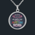 Autism Mum Inspiration  Sterling Silver Necklace<br><div class="desc">For many people,  Autism Awareness comes around in April,  for some,  the awareness is everyday. "God Found Some of The Strongest Women and Unleashed Them To Be Autism Moms". Wear it with pride and show the world you support the campaign and you're proud to be an advocate.</div>