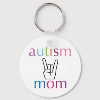 Autism Mum Keychain