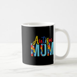 Autism Mum Life Puzzle Mothers Day Autism Mum Coffee Mug